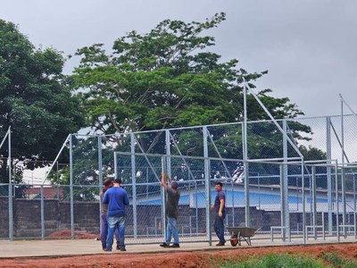 Areninha ganha recebe o nome de ex-vereador