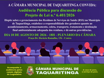 Câmara promove audiência sobre resíduos de serviços de saúde