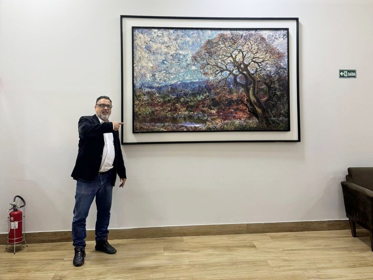 Câmara recompõe seu acervo de obras artísticas