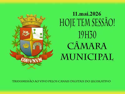 Hoje tem sessão!