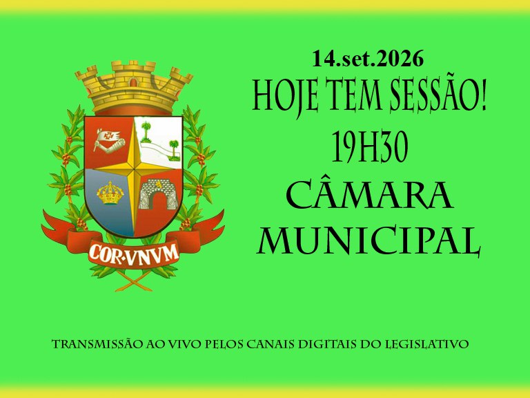 Hoje tem sessão!