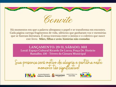 Isabela Nascimento lança livro no Espaço Cultural da Câmara