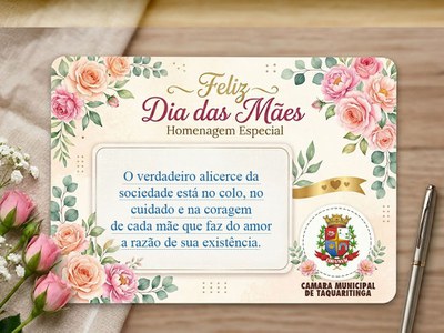 Parabéns, Mães!