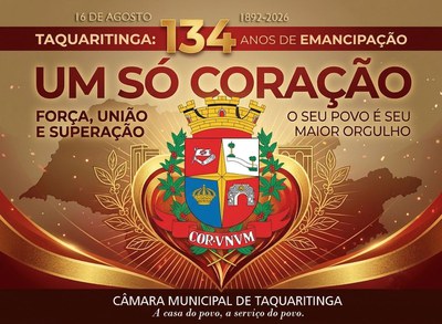 Parabéns, Taquaritinga!