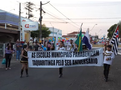 Prefeitura parte dos eventos de aniversário de Taquaritinga